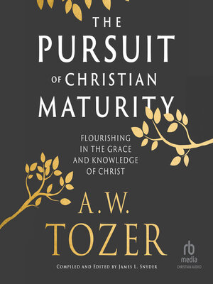 cover image of The Pursuit of Christian Maturity